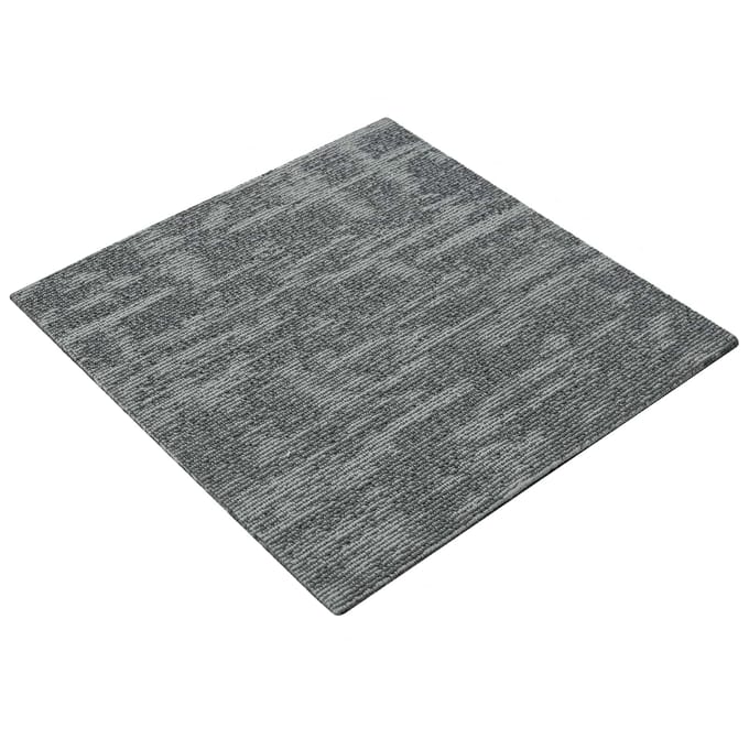 vidaXL - Vloertegel - Rotsgrijs - 50 - x - 50 - cm - 4 - st - PP - en - Bitumen