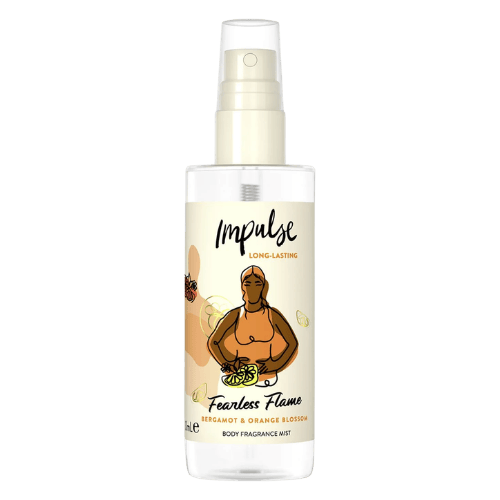 Impulse Fearless Flame Bergamot & Orange Blossom Langdurige Geparfumeerde Body Mist - 100 ml