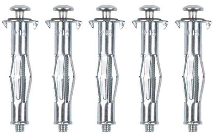 Kreator Hollewandplug KRT619004 - 4x38mm - 5 stuks