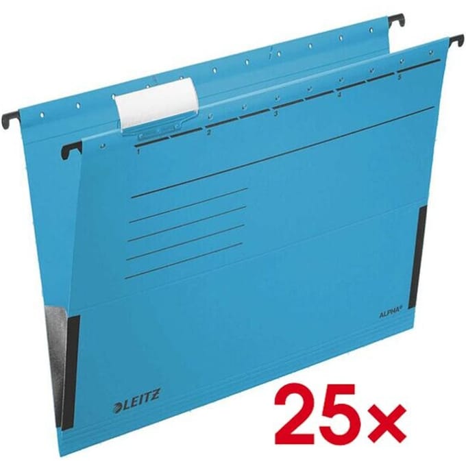 Leitz Hangmap A4 Uitbreidbaar Karton Blauw