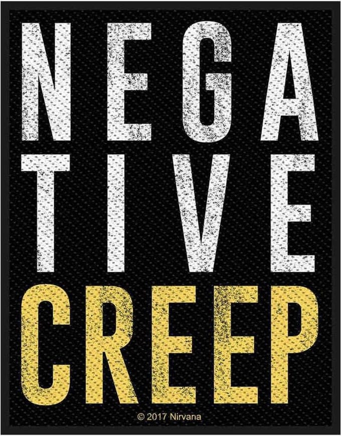 Nirvana - Negative Creep Patch - Multicolours