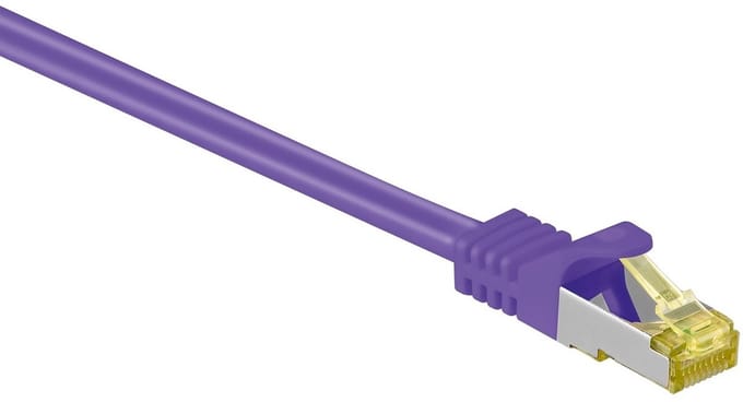 Wentronic 91636 - Cat 7 STP-kabel - RJ45 - 7.5 m - Paars