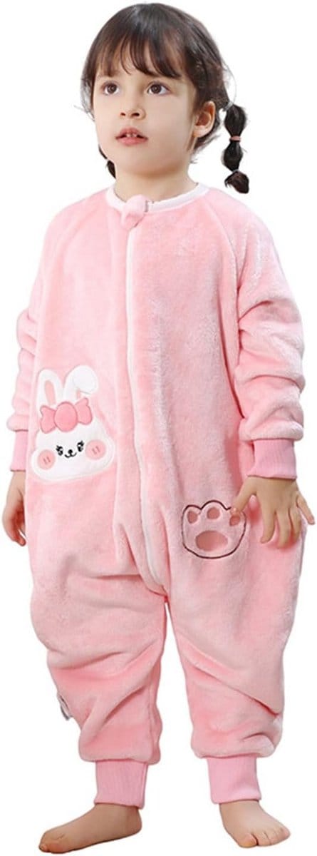 Babyslaapzak met benen - Winter pyjama - Warm slapen - Bewegingsvrijheid - Winter - Uniseks