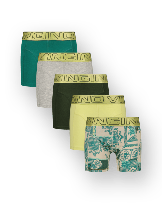 Boxer Green 5-pack