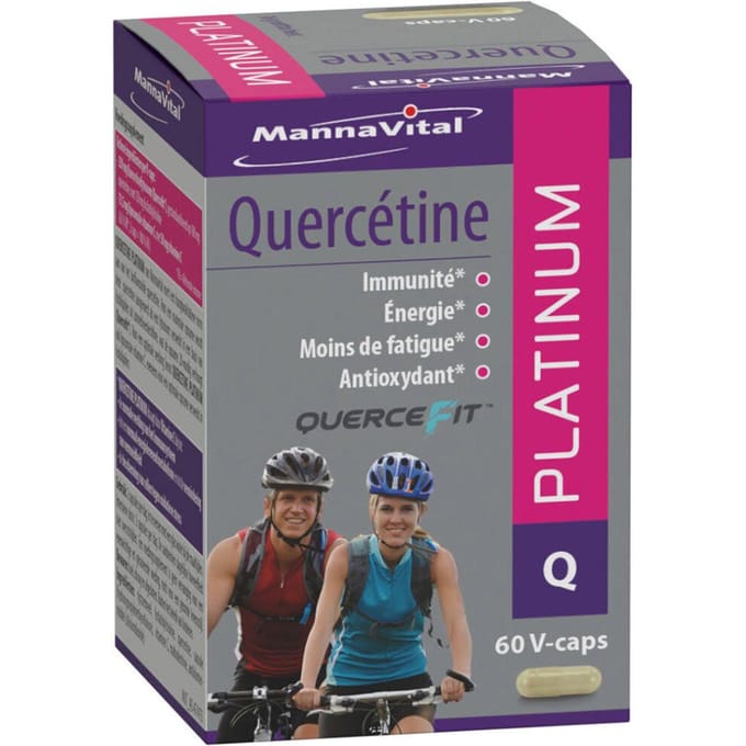 Mannavital Quercetine platinum 60 Vegetarische capsules