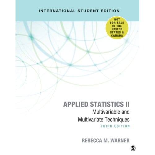 Applied Statistics Ii - International Student Edition - Warner, Rebecca M.