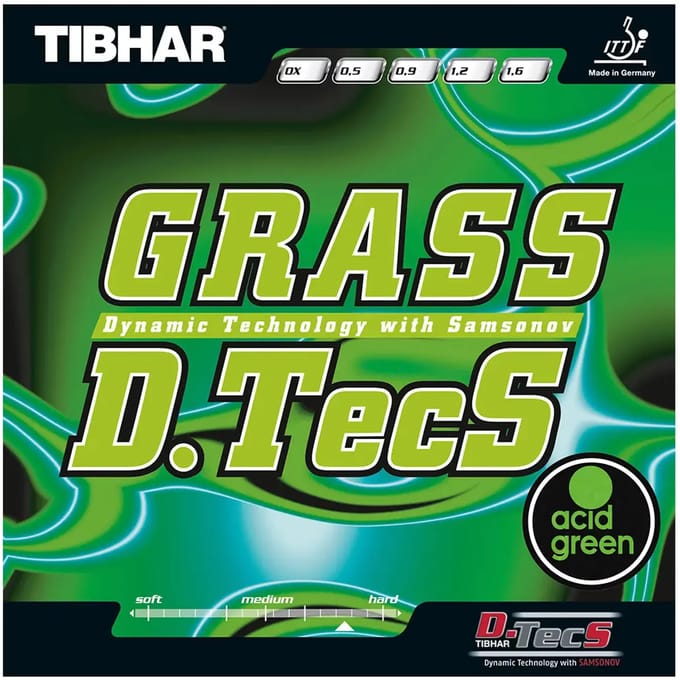 Tafeltennisrackethoes Tibhar Grass D.TecS