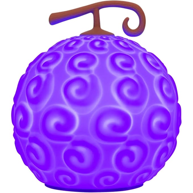 Paladone - ONE PIECE - GumGum Fruit SquishyGlo Silicone Light Rechargeable - Lamp