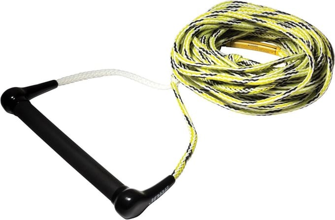 Waterski Touw en Handvat voor Heren en Dames - Groen