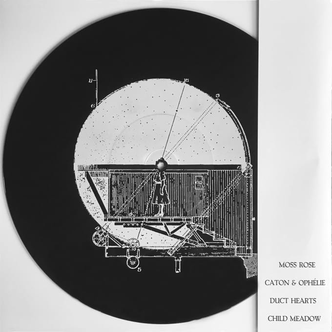 Moss Rose & Caton & Ophelie & Duct Hearts & Child Meadow - Split (12" Single)