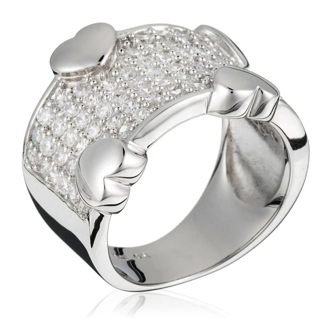 Orphelia Dames 925 Sterling Zilveren Ring - Zilver ZR-3605