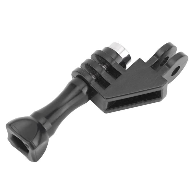 Adaptateur coudé à 90 degrés avec vis pour caméra GoPro Hero 8, 7, 6, 5, 9