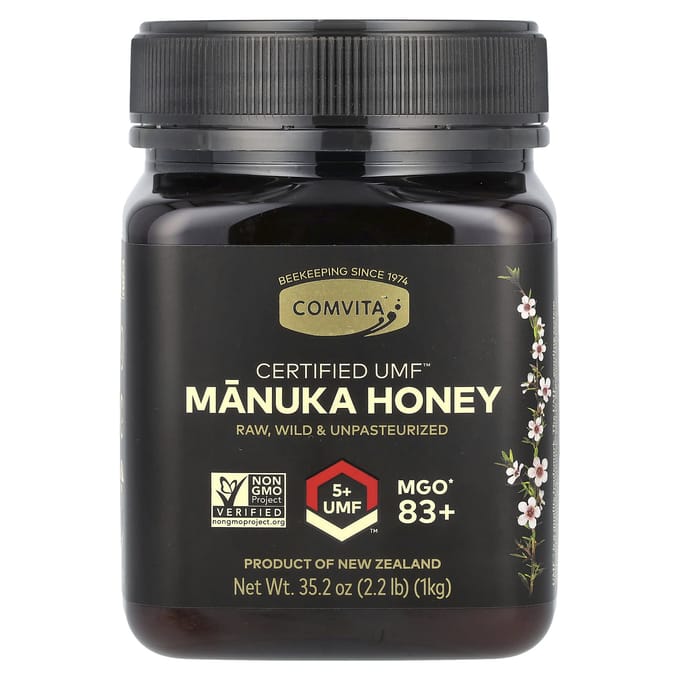 Comvita, Manuka Honing, UMF 5+, MGO 83+, 1 kg (35,2 oz)