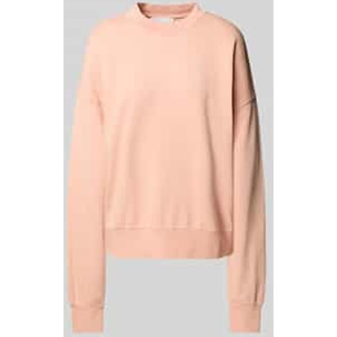 Oversized sweatshirt met labelprint, model 'ALIZAA'