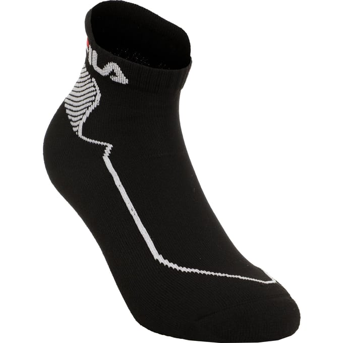 Fila Performance Sportsokken Kort Zwart Maat 43-46 (1 Paar)