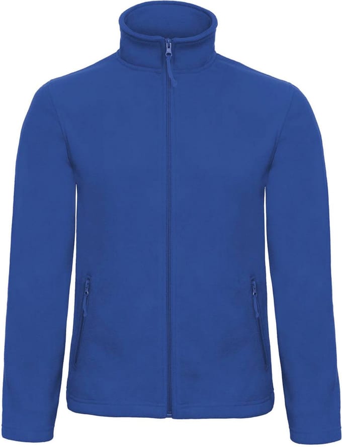 B&C Id.501 Fleece Jacket CGFUI50 - Royal Blue - S