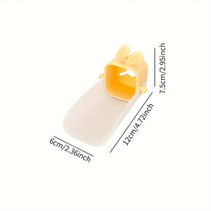 Extension de Robinet en Forme de U pour une Utilisation Pratique - Fabriquée en Plastique, Idéale pour les Robinets d'Évier de Cuisine vert