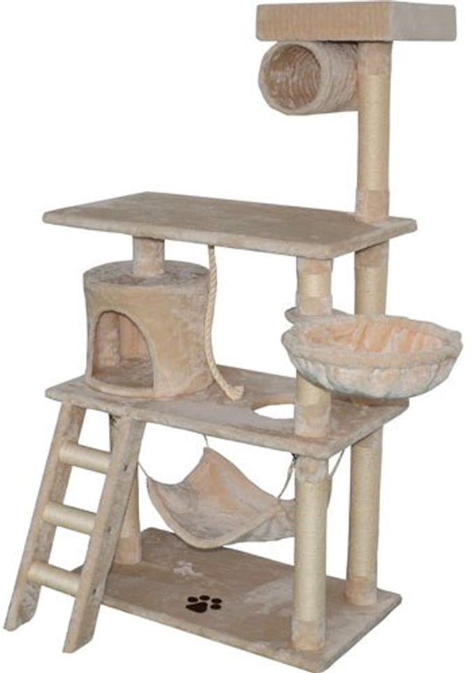 Krabpaal Verona - Beige - 76 x 40 x 140 cm