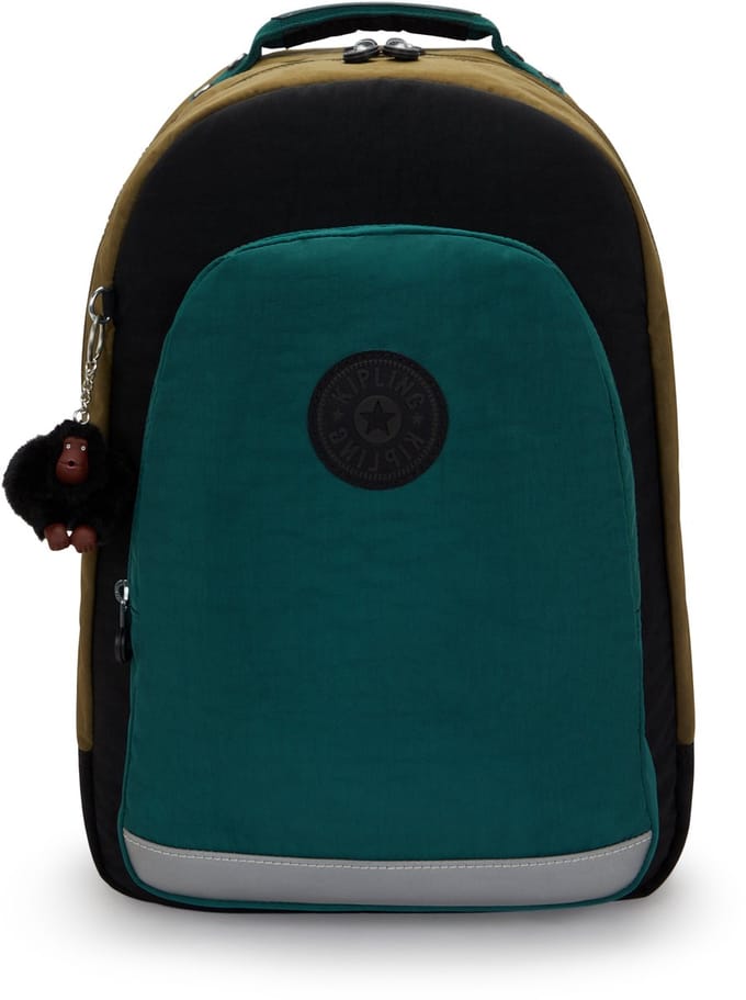 Kipling CLASS ROOM Unisex Rugzak - Black Khaki Bl