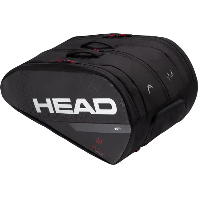 Head Racket Coello Tour Padel 25l Rugzak Zwart