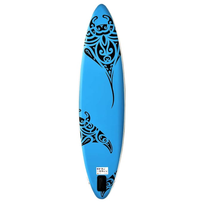 vidaXL Stand Up Paddleboardset opblaasbaar 305x76x15 cm blauw