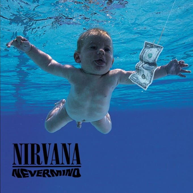 Nirvana LP - Nevermind - voor Geen - zwart