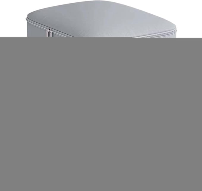Compressie Opbergzak - Kleding Organizer - Ruimte Besparen - Dubbele Laag Structuur - 54 x 42 x 60 cm - Grijs