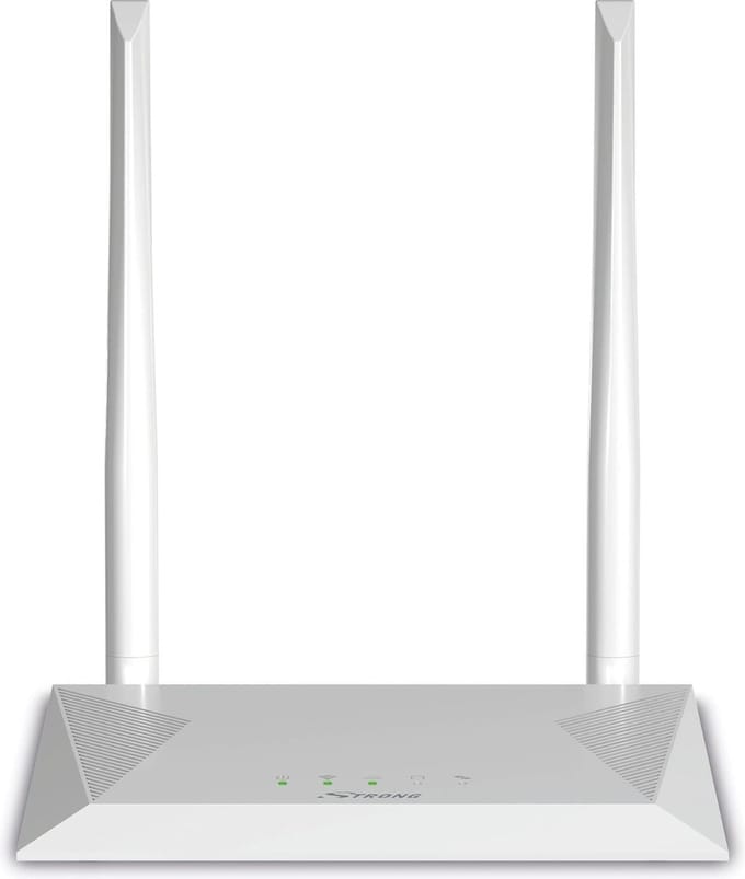 WLAN Repeater 300D - Universele Repeater/Router, 300 Mbit/s, 4 LAN-poorten