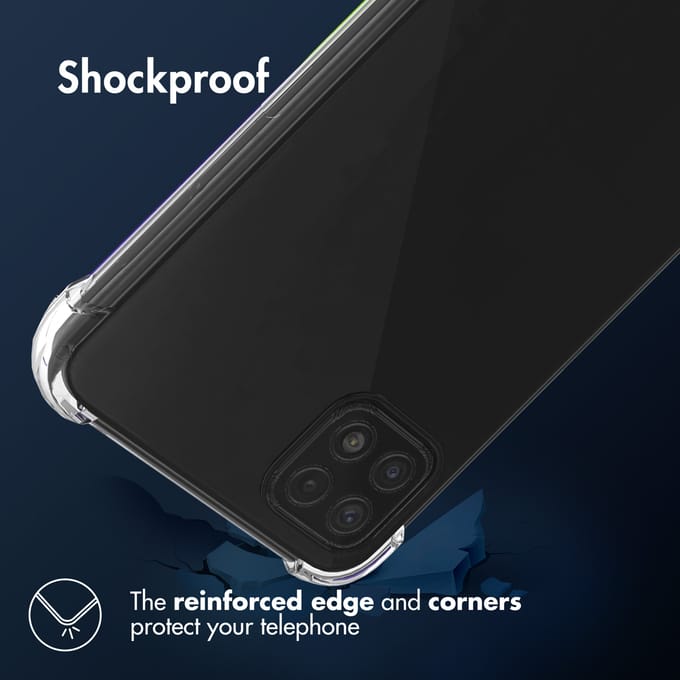 imoshion Hoesje - Geschikt voor Samsung Galaxy A22 (5G) - Shockproof Case - Transparant