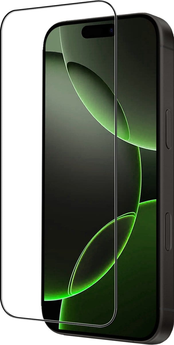 Screenprotector Geschikt voor Apple iPhone 16 Pro Max - Full Cover - Beschermglas - Gehard Glas - Tempered Glass - Screen Protector
