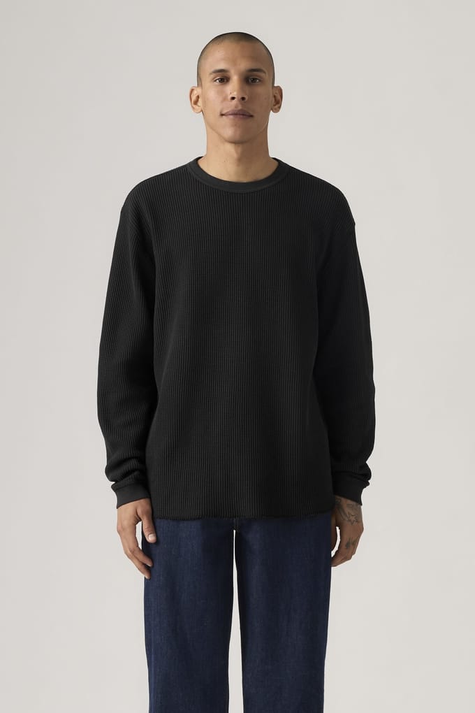Levi's Long Sleeve Relaxed Thermal Tee Taglia: L | Maglie a manica lunga Outlet | Uomo