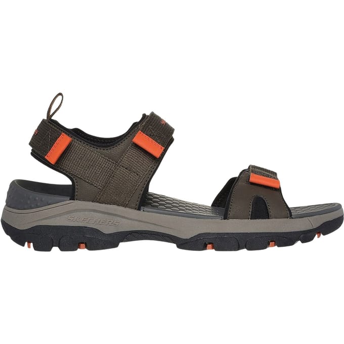 Skechers Tresmen - Ryer - Heren Sandalen - Olijfgroen