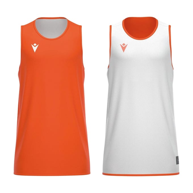 Macron X500 Reversible Sleeveless Basketbalshirt Heren - Maat M