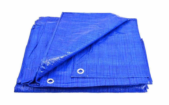 Awtools - Afdekzeil - Blauw - 3x3m - HDPE/LDPE