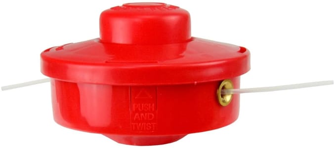 GEKO Nylon snijkop - halfautomatisch - universeel - 113 mm - rood/zwart