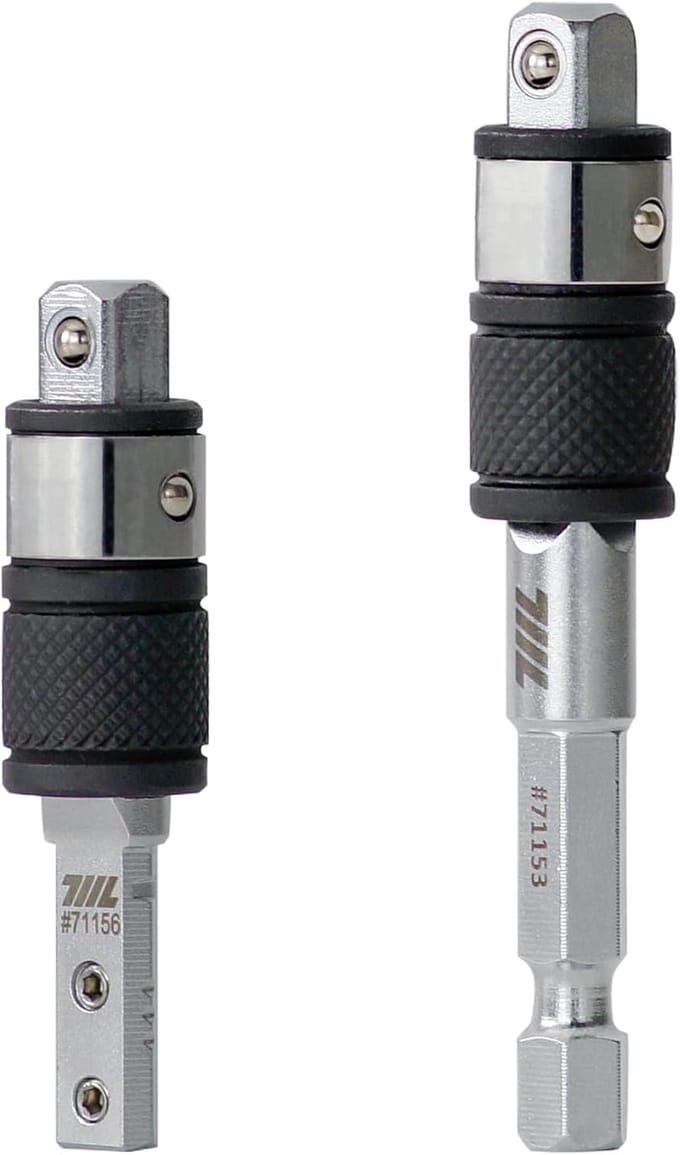Verlengcombinatie Adapter - Bit Houder - Multitool Gebruik - 2-in-1 Ontwerp - 1/4 Inch
