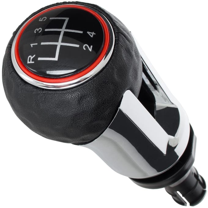 MODECAR - Schakelknop - Zwart - Chroom - 5 Snelheden