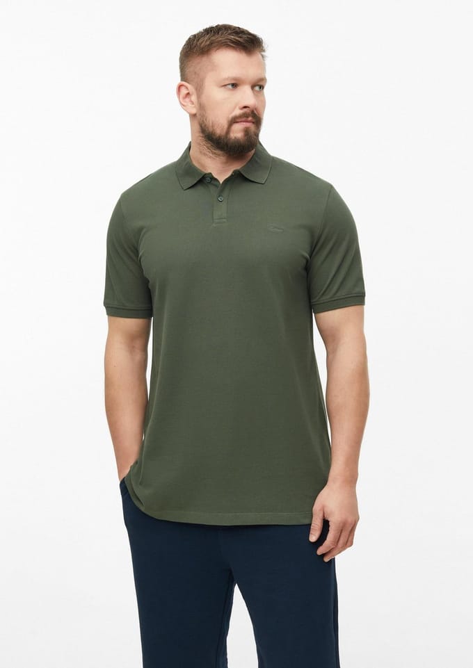 s.Oliver - male - Katoenen piqué polo