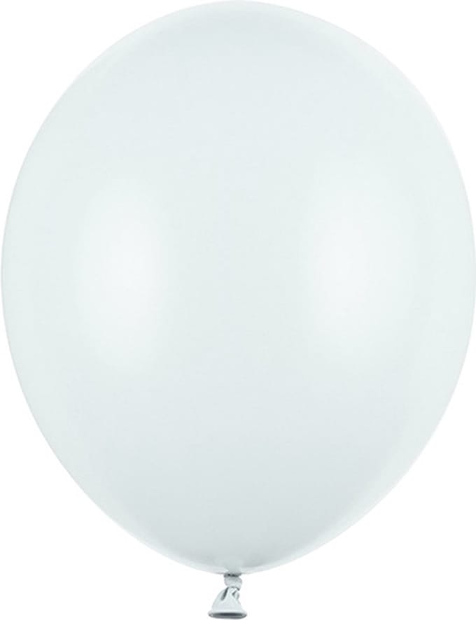 Ballon lichtblauw extra sterk (100 st 30 cm)