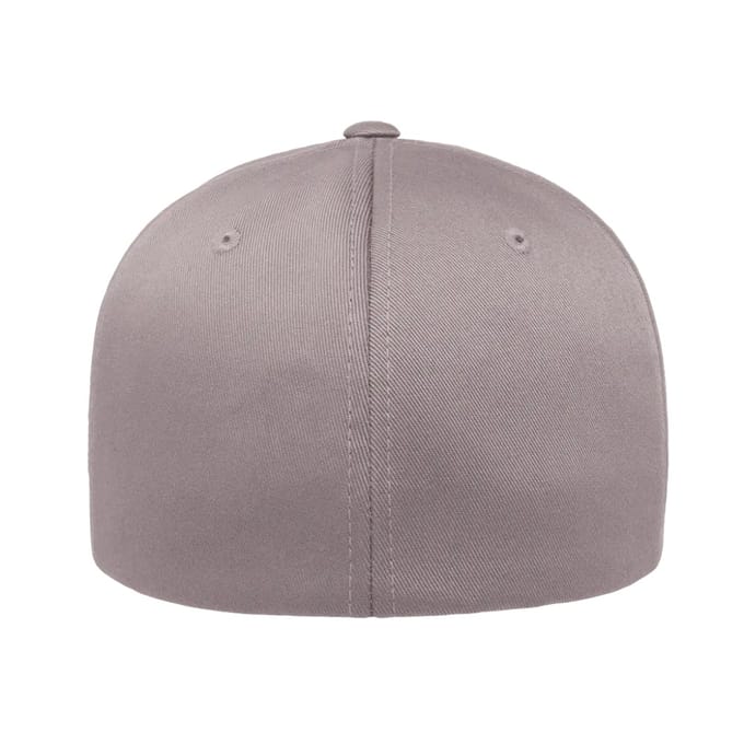 Flexfit Wollige gekamde muts (Grijs)