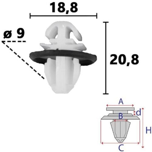 Clip ROMIX ROM C70857