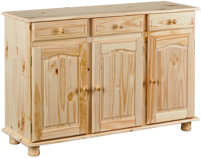 Interlink SAS Abaco - Dressoir - Bruin - Hout/Metaal
