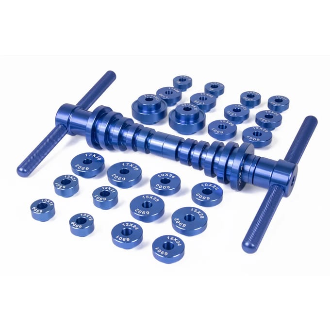 Lager/pedaal montage pers Black Bearing