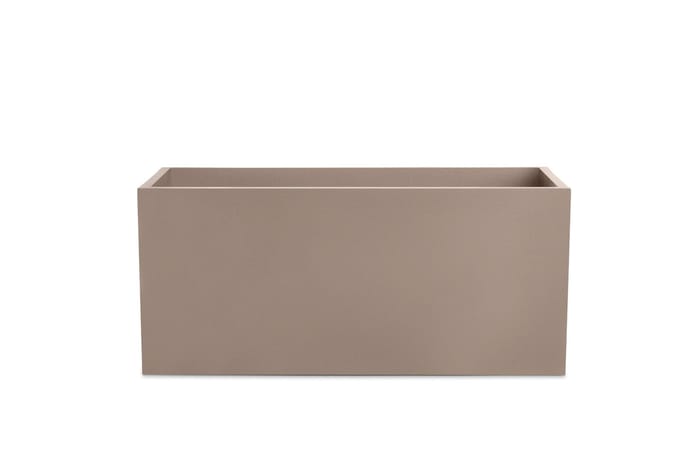 Elezza Relax Matte Plantenbak L40 x B18 x H18 cm - Taupe