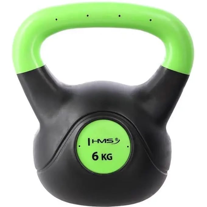 HMS KPC Serie - Kettlebell - Composiet - 12 kg - Comfortabele Handgreep