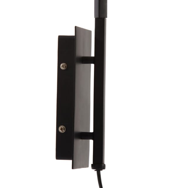 Light & Living Wandlamp Lyra - Naturel/Mat Zwart