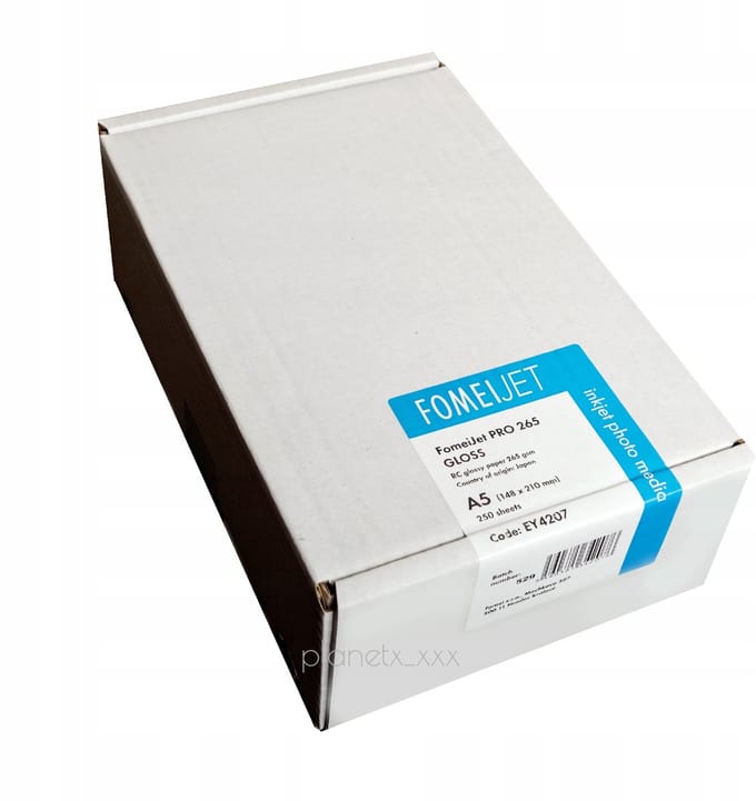 Fomei Pro Glanzend A5 Fotopapier 265g - 250 Vel