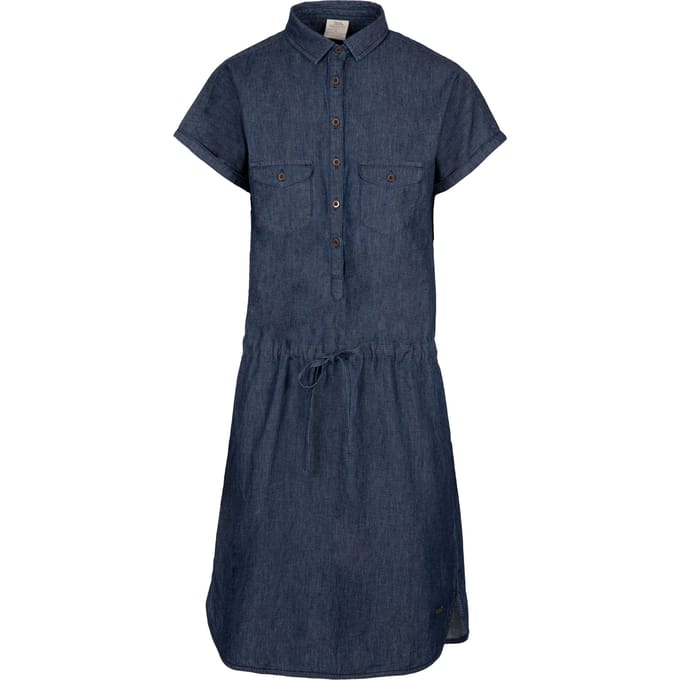 Trespass Vrouwen/dames Talula-jurk (Marine/Chambray)