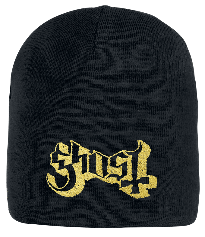 Ghost Logo Unisex Beanie - zwart - Standard