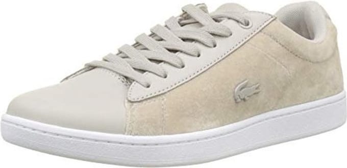 Lacoste Carnaby EVO Dames Sneakers - Grijs - Maat 40